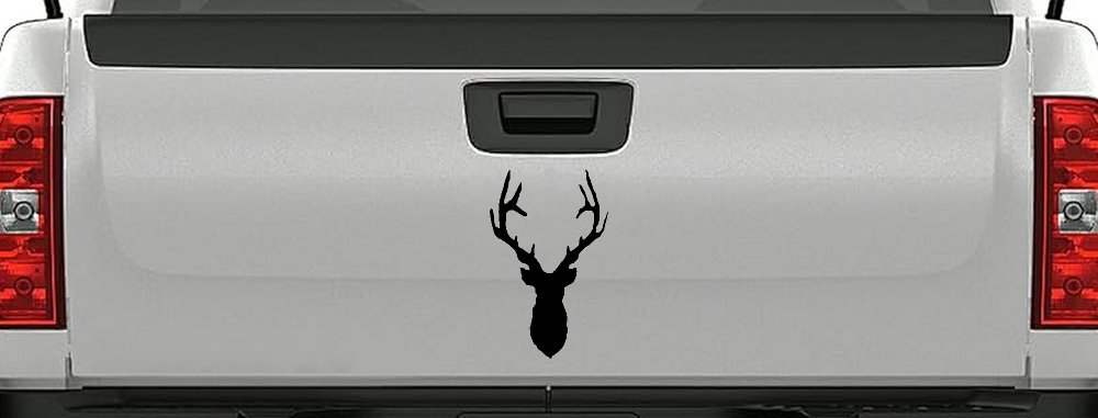 Deer Head Hunting Car or Truck Window Decal Sticker