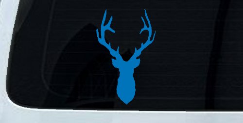 Deer Head Hunting Car or Truck Window Decal Sticker