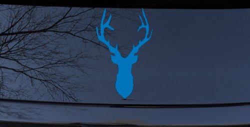 Deer Head Hunting Car or Truck Window Decal Sticker