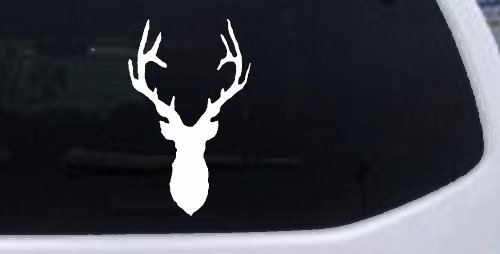 Deer Head Hunting Car or Truck Window Decal Sticker