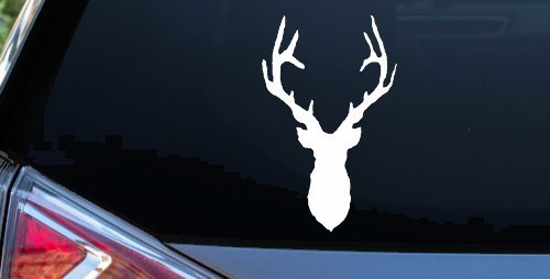 Deer Head Hunting Car or Truck Window Decal Sticker