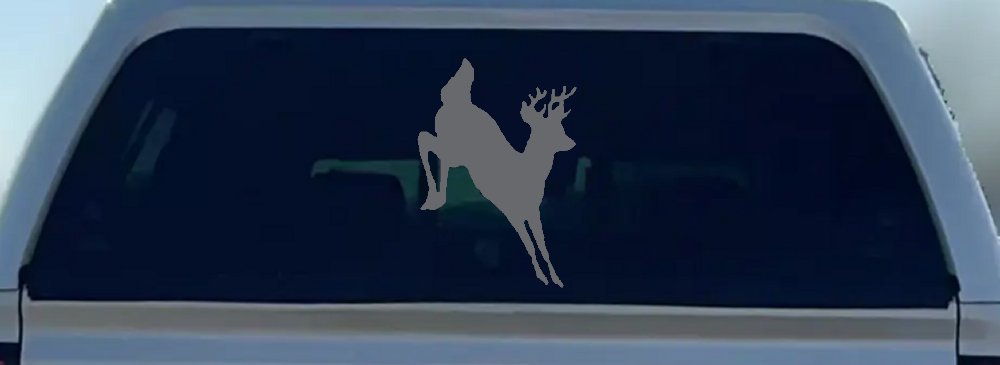 Deer Jumping Hunting Car or Truck Window Decal Sticker