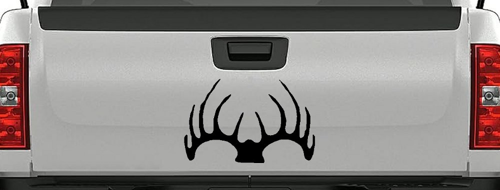 Deer Horns Hunting Car or Truck Window Decal Sticker