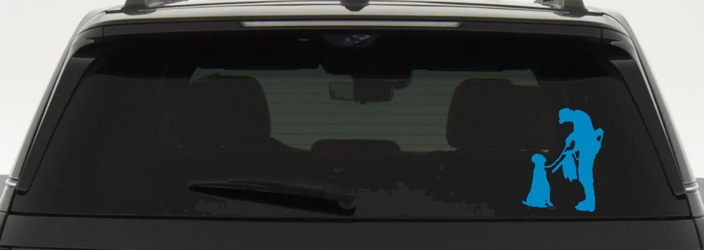 Foul Duck Bird Hunter with Dog Hunting Car or Truck Window Decal Sticker