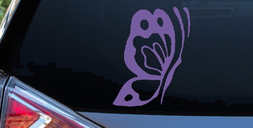 Butterfly Side Butterflies Car or Truck Window Vinyl Decal Sticker (Purple)