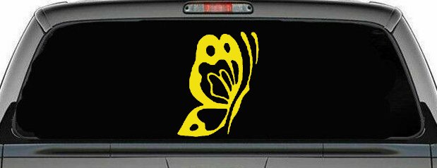 Butterfly Side Butterflies Car or Truck Window Decal Sticker