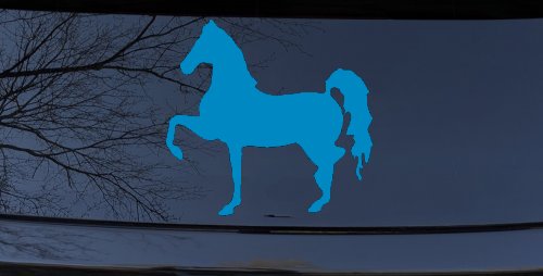 Horse Prancing Rodeo Ranch Farm Western Car or Truck Window Decal Sticker
