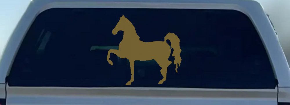 Horse Prancing Rodeo Ranch Farm Western Car or Truck Window Decal Sticker