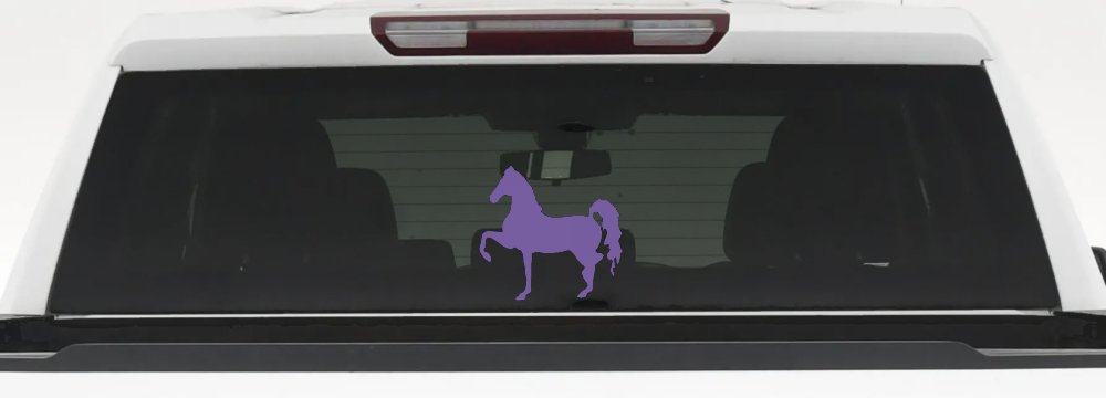 Horse Prancing Rodeo Ranch Farm Western Car or Truck Window Decal Sticker