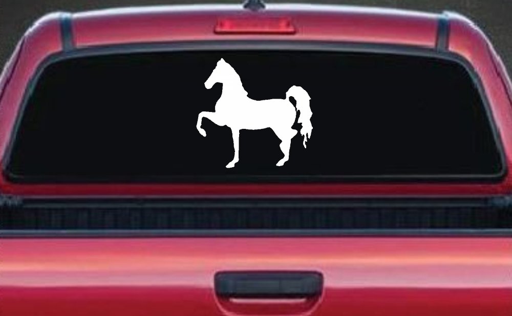 Horse Prancing Rodeo Ranch Farm Western Car or Truck Window Decal Sticker