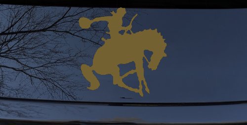 Bronco Bucking Bronc Rodeo Cowboy Western Farm Ranch Car or Truck Window Decal Sticker