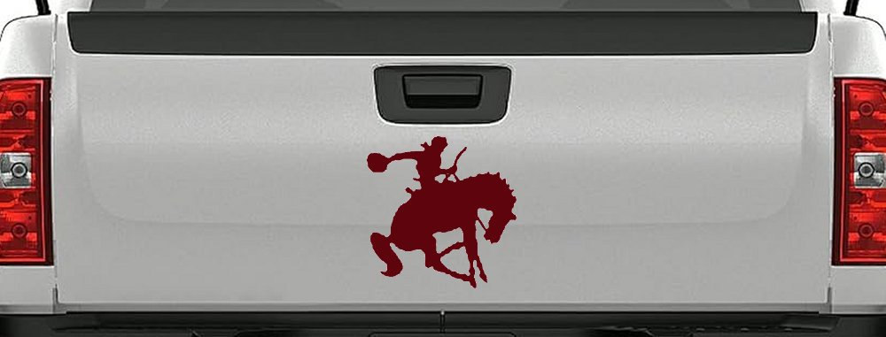 Bronco Bucking Bronc Rodeo Cowboy Western Farm Ranch Car or Truck Window Decal Sticker