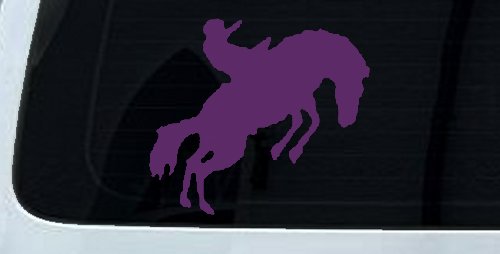 Rodeo Bucking Bronco Cowboy Western Farm Ranch Car or Truck Window Decal Sticker