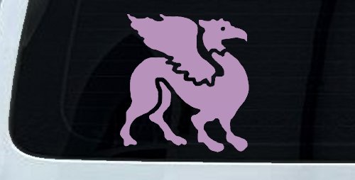 Griffin Car or Truck Window Decal Sticker (Lilac)