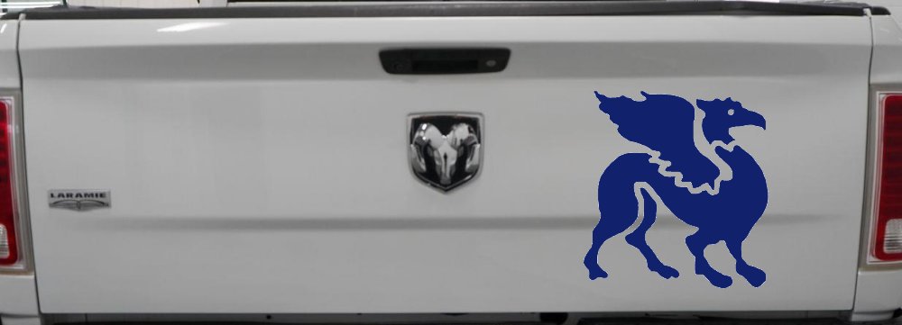 Griffin Car or Truck Window Decal Sticker (Navy)