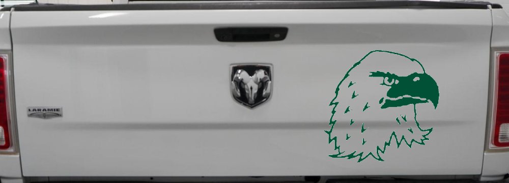 Eagle Head Car or Truck Window Decal Sticker