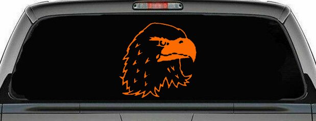 Eagle Head Car or Truck Window Decal Sticker