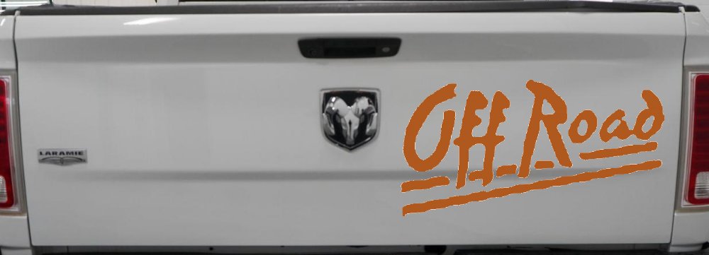Off Road Car or Truck Window Decal Sticker