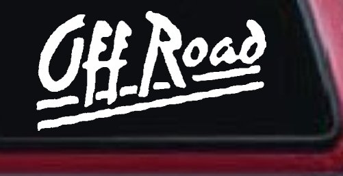 Off Road Car or Truck Window Decal Sticker