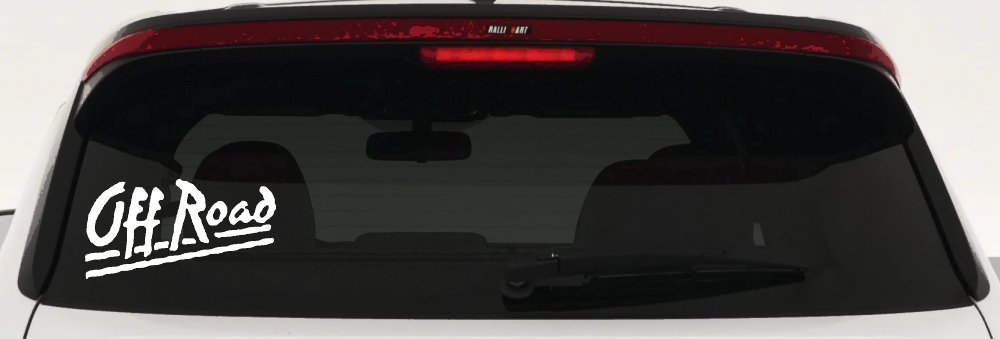 Off Road Car or Truck Window Decal Sticker