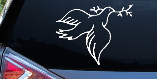 Open Dove Christian Car or Truck Window Decal Sticker