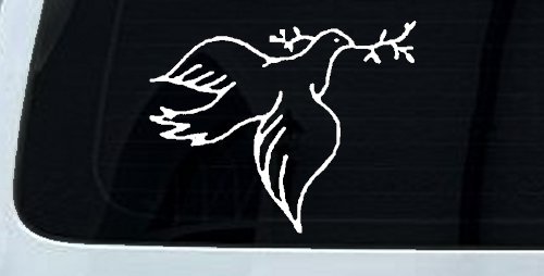 Open Dove Christian Car or Truck Window Decal Sticker