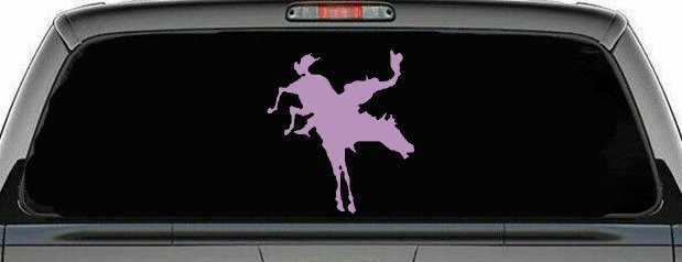 Bucking Bronco Horse Western Farm Ranch Rodeo Car or Truck Window Decal Sticker