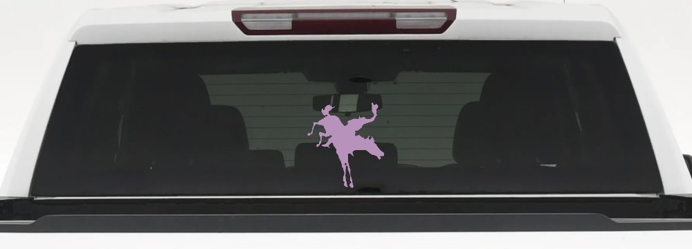 Bucking Bronco Horse Western Farm Ranch Rodeo Car or Truck Window Decal Sticker