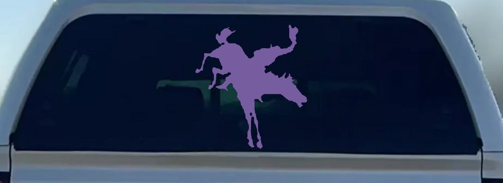 Bucking Bronco Horse Western Farm Ranch Rodeo Car or Truck Window Decal Sticker