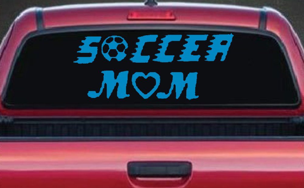Soccer Mom Car or Truck Window Decal Sticker