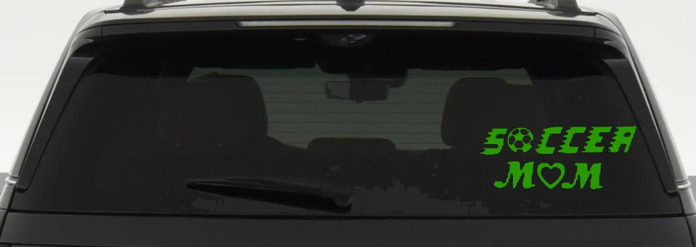 Soccer Mom Car or Truck Window Decal Sticker