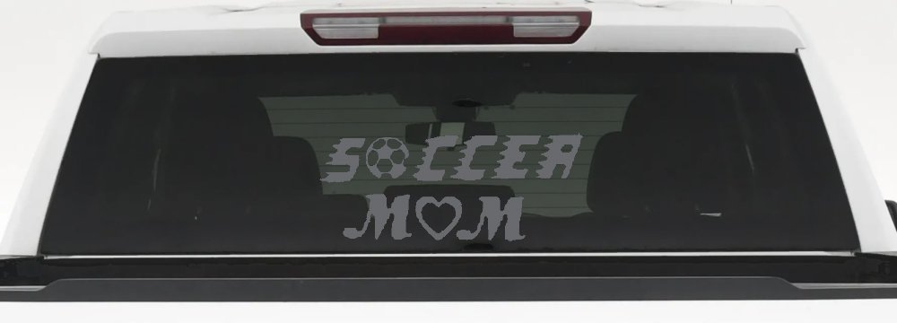 Soccer Mom Car or Truck Window Decal Sticker
