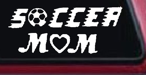 Soccer Mom Car or Truck Window Decal Sticker
