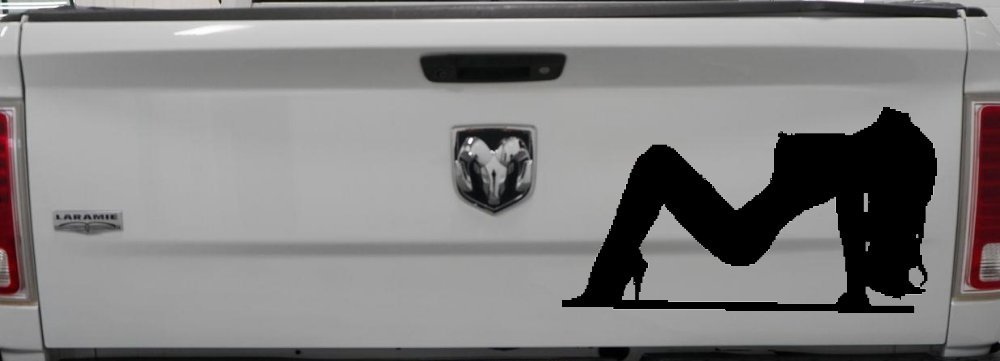 Stripper Mud Flap Girl Car or Truck Window Decal Sticker
