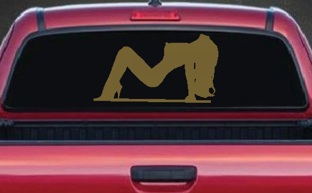 Stripper Mud Flap Girl Car or Truck Window Decal Sticker