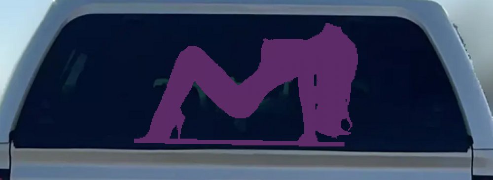 Stripper Mud Flap Girl Car or Truck Window Decal Sticker