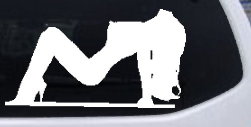 Stripper Mud Flap Girl Car or Truck Window Decal Sticker