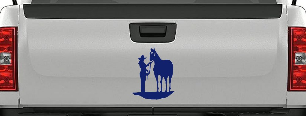 Cowgirl with Horse Western Farm or Rodeo Car or Truck Window Decal Sticker