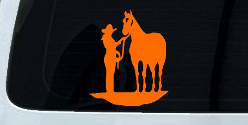 Cowgirl with Horse Western Farm or Rodeo Car or Truck Window Decal Sticker