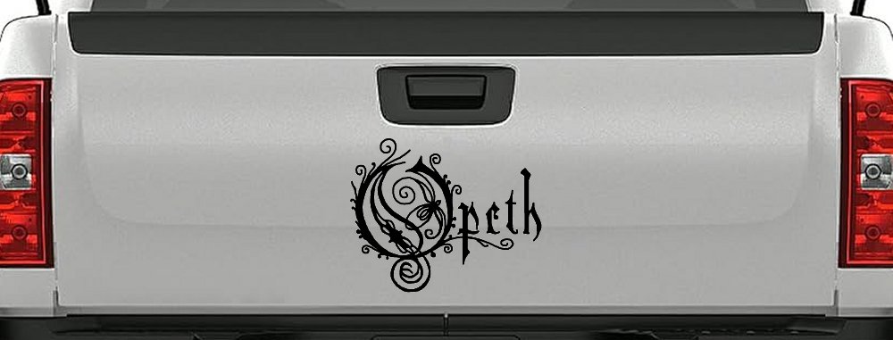 Opeth Band Car or Truck Window Decal Sticker (Black)