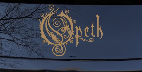 Opeth Band Car or Truck Window Decal Sticker (Light Brown)