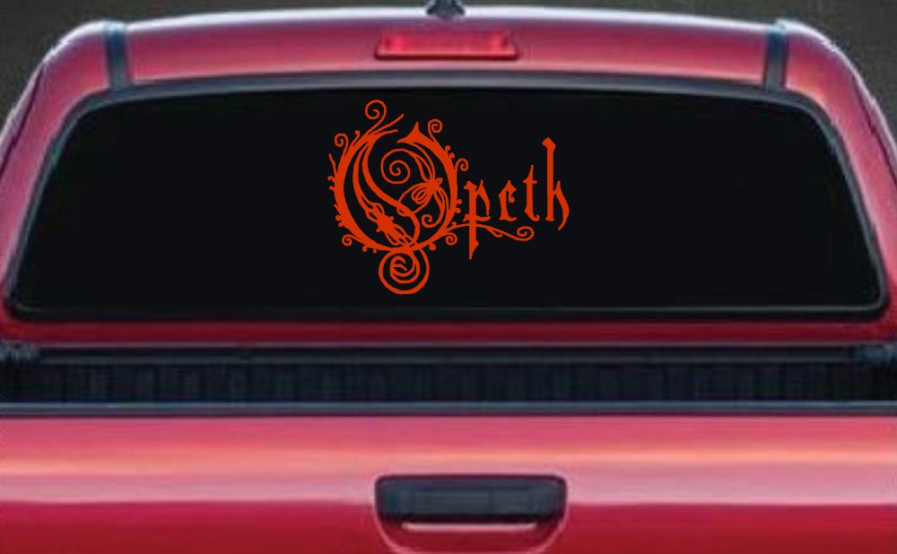 Opeth Band Car or Truck Window Decal Sticker