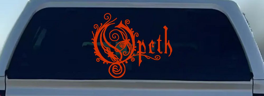 Opeth Band Car or Truck Window Decal Sticker