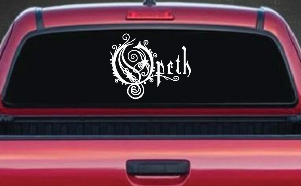 Opeth Band Car or Truck Window Decal Sticker
