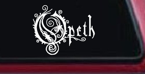 Opeth Band Car or Truck Window Decal Sticker