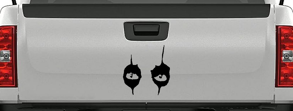Cooper Eyes Car or Truck Window Decal Sticker (Black)