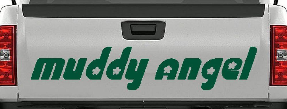 Muddy Angel Off Road Car or Truck Window Decal Sticker