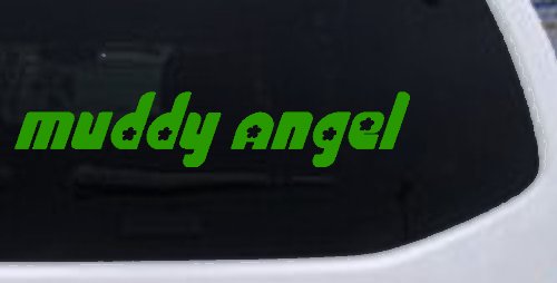Muddy Angel Off Road Car or Truck Window Decal Sticker