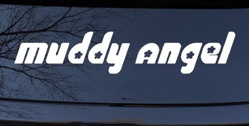 Muddy Angel Off Road Car or Truck Window Decal Sticker
