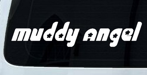 Muddy Angel Off Road Car or Truck Window Decal Sticker